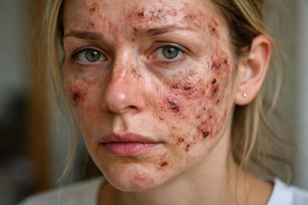 découvrez les risques d'un traitement au plasma pen raté : taches, trous et cicatrices. conseils pour éviter ces complications et retrouver une peau saine.