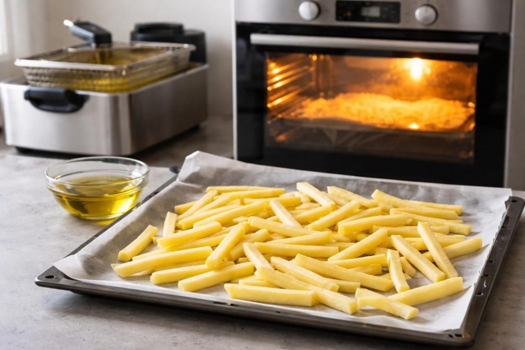 découvrez si vous pouvez cuire des frites classiques dans une friteuse au four sans utiliser de bain d'huile, pour une alternative plus saine et tout aussi savoureuse.